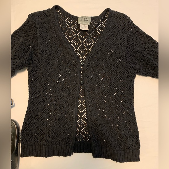 90’s Jean Works & Company granny knit top - Picture 4 of 8